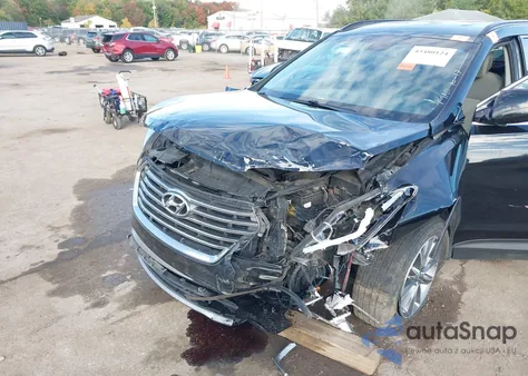 2017 Hyundai Santa Fe Se from USA, damaged, VIN KM8SMDHF0HU172039